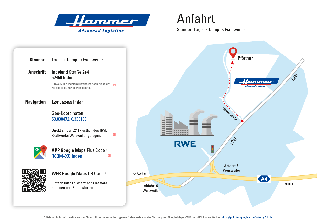 Download Anfahrt Headquarter Aachen