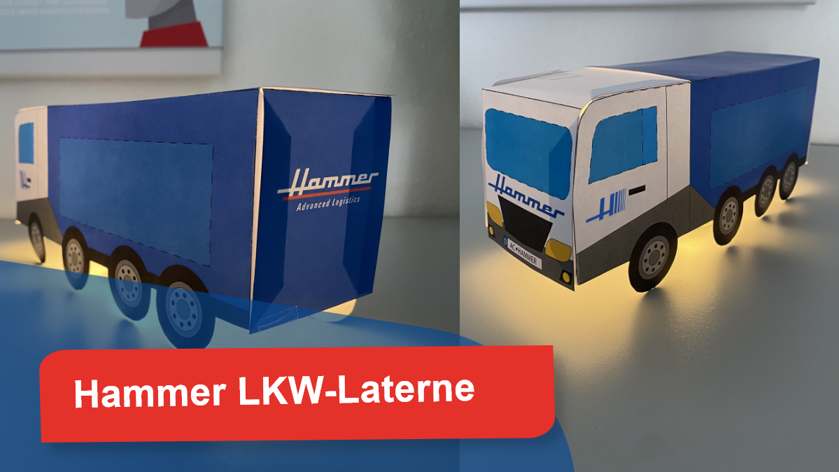 Hammer LKW-Laterne